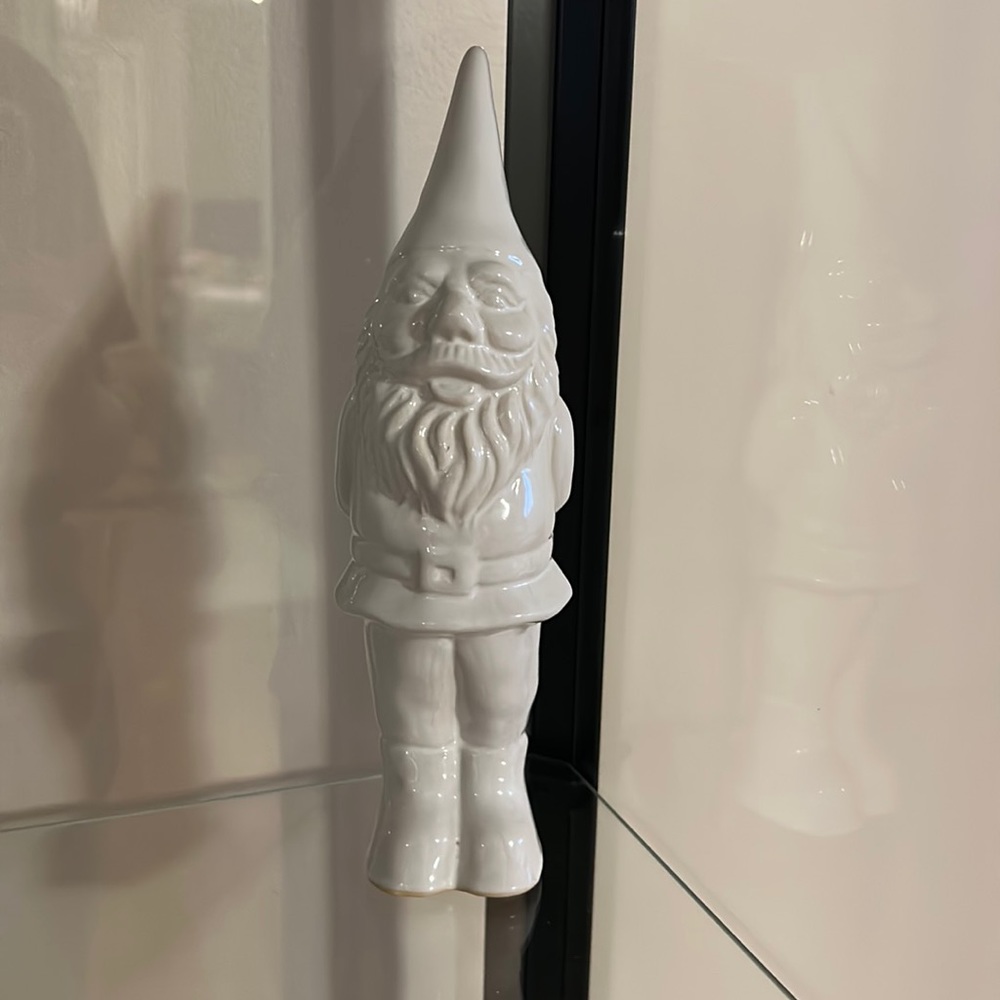 8.5” ceramic gnome